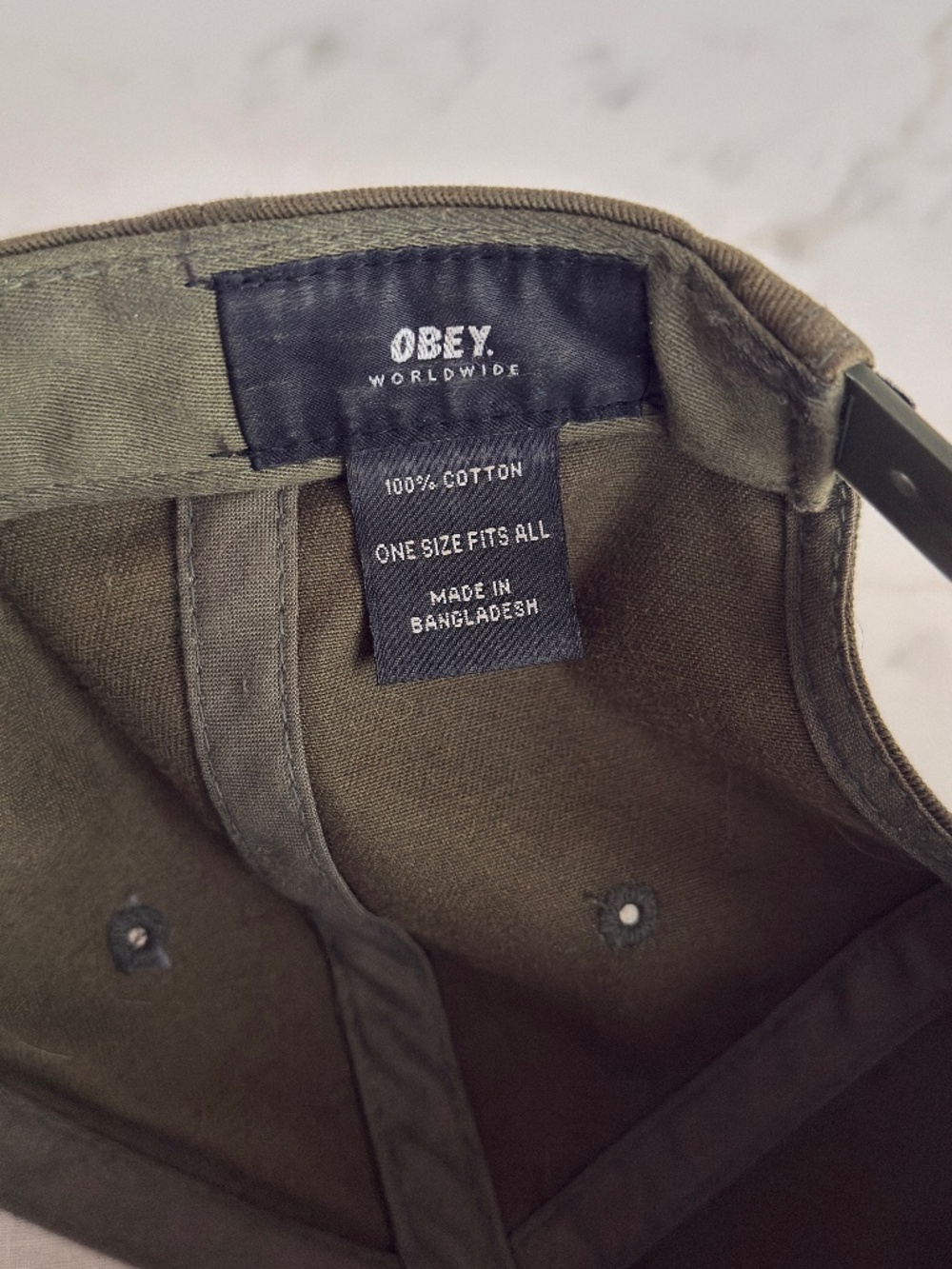 Obey 'Get a Grip' Hat - Picture 3 of 3